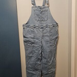 Ava & Viv - Blue Denim Overalls - Size 22
